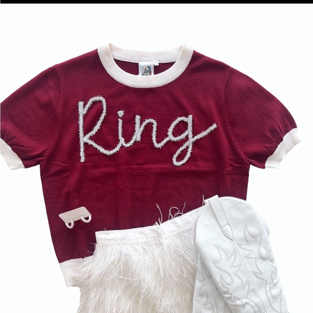 Queen of Sparkles Ring Sweater